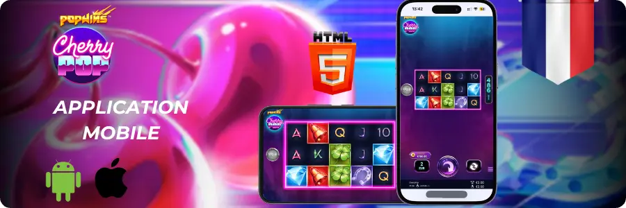 Application Mobile Cherry Pop Slot